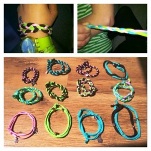 armbanden en banner